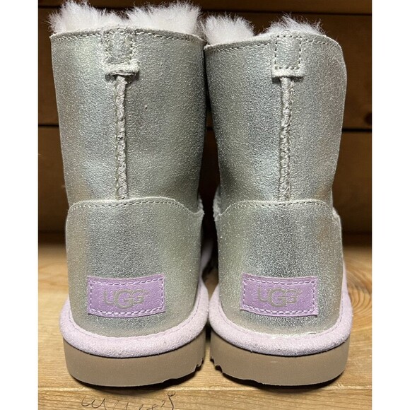 UGG AUSTRALIA Big Kids GITA METALLIC Size 4 1019701K - Picture 3 of 5